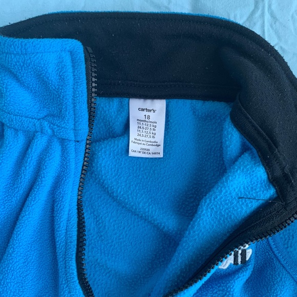 2X Fleece sets - Carter’s size 18m - Picture 4 of 5